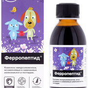 1Комплекс микроэлементов "Ферропептид для собак и щенков". Иммуностимулятор, адаптоген, 150 мл