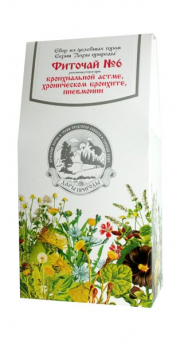 1Бронхолитический сбор №6 (при пневмонии,  бронхите), 250 г