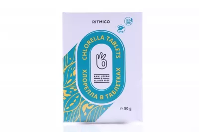 Хлорелла таблетки (водоросль chlorella) 50 гр. Ритмико Биотех