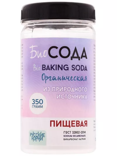 Сода природная пищевая, 350 г